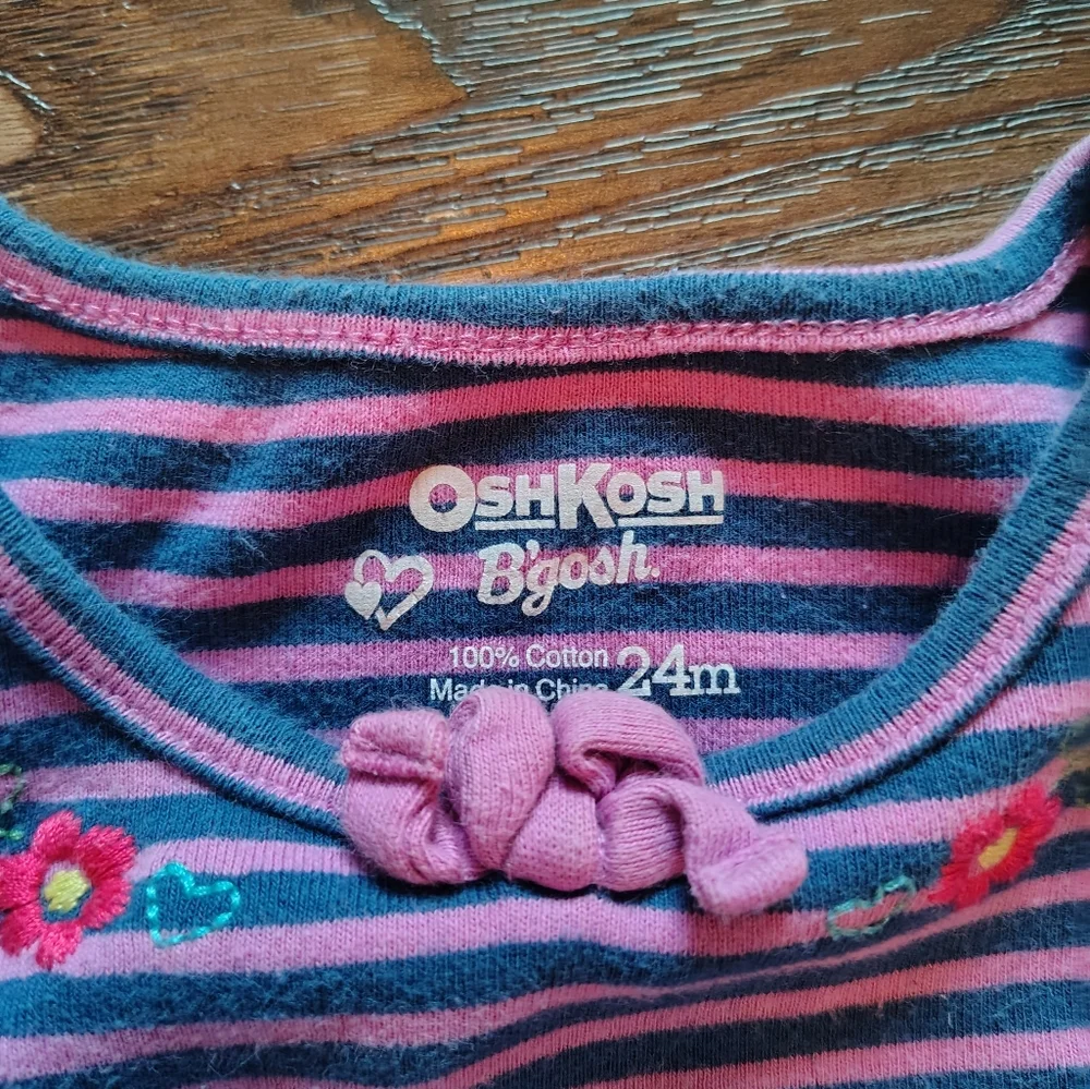 Lot 5 Toddler Girls Clothes 18-24mo OshKosh Old‎ Navy Dresses Jeans Capris